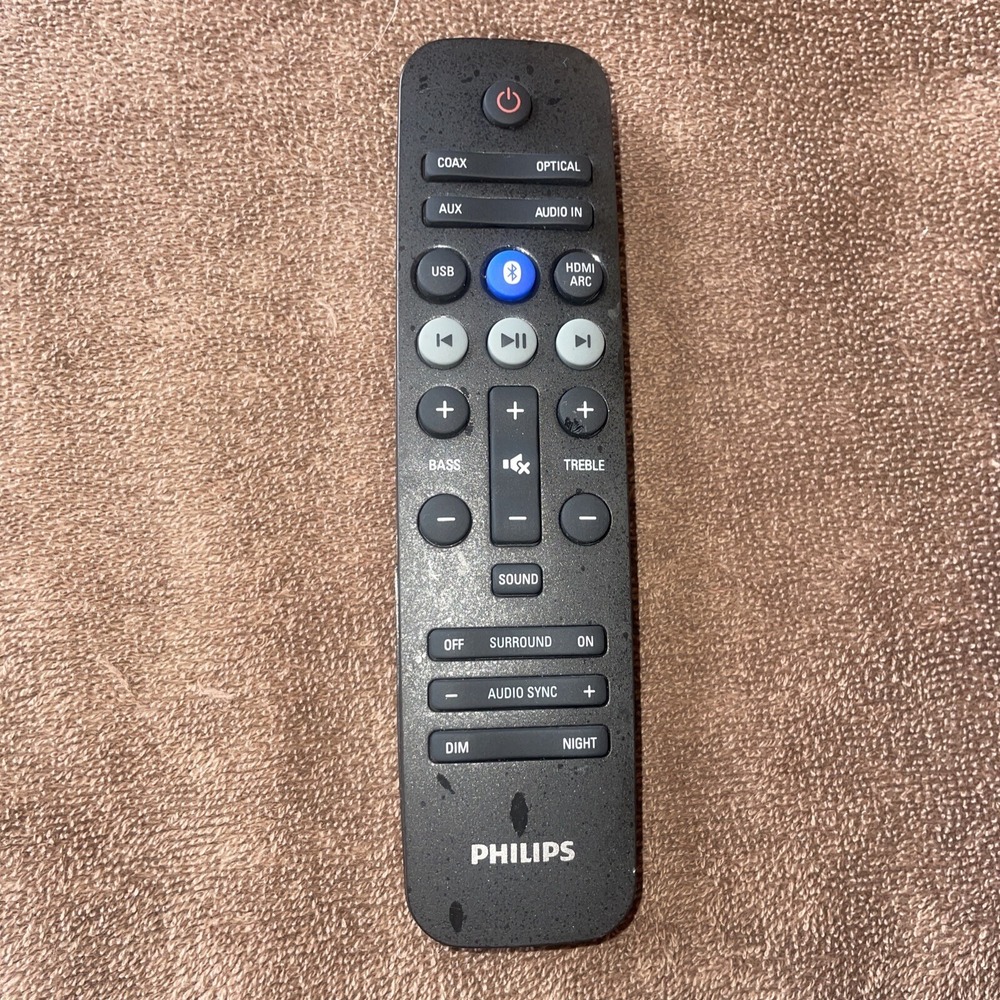 Philips Sound Bar Remote‎ Control